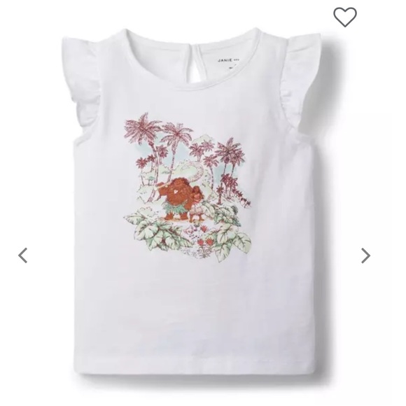 NWT Janie and Jack Moana Tee and Skirt - Picture 1 of 5